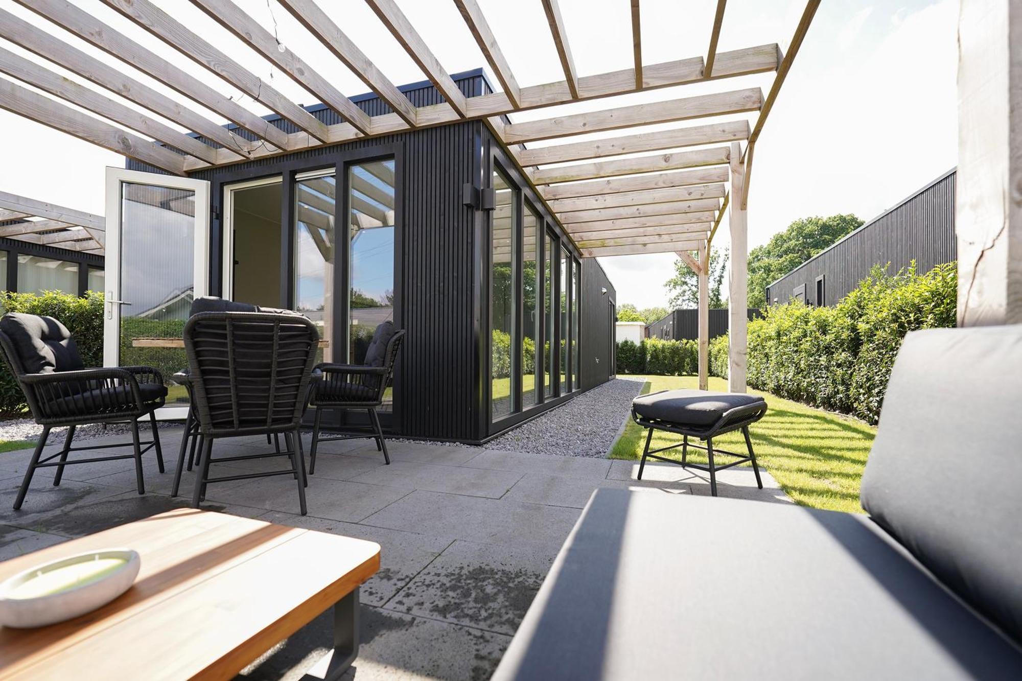 Luxe Lodge 'Bold' Nabij Bos En Veluwemeer - 4 Pers Ermelo Exterior foto