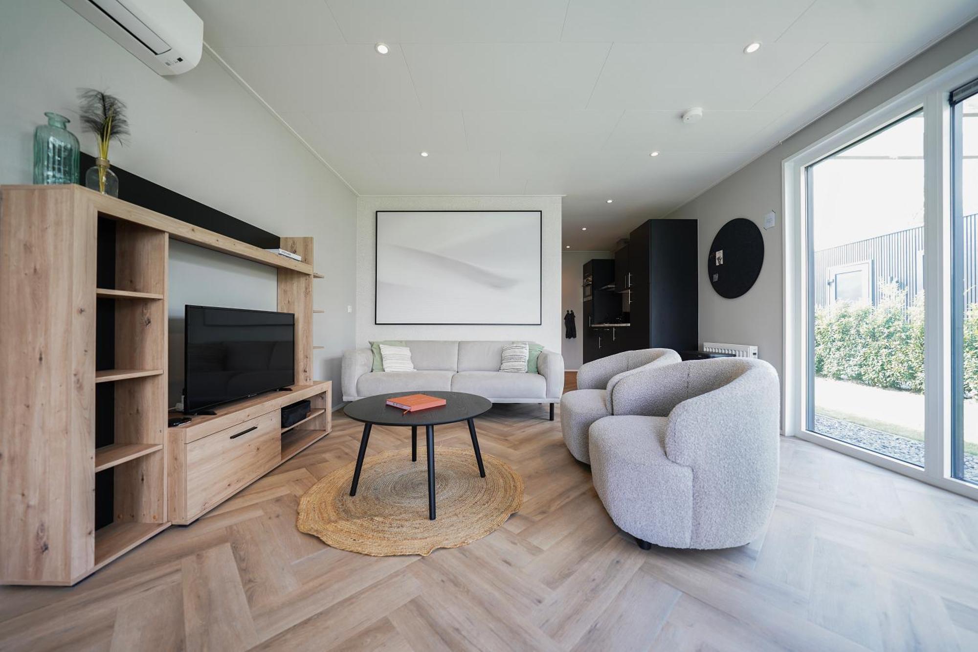Luxe Lodge 'Bold' Nabij Bos En Veluwemeer - 4 Pers Ermelo Exterior foto